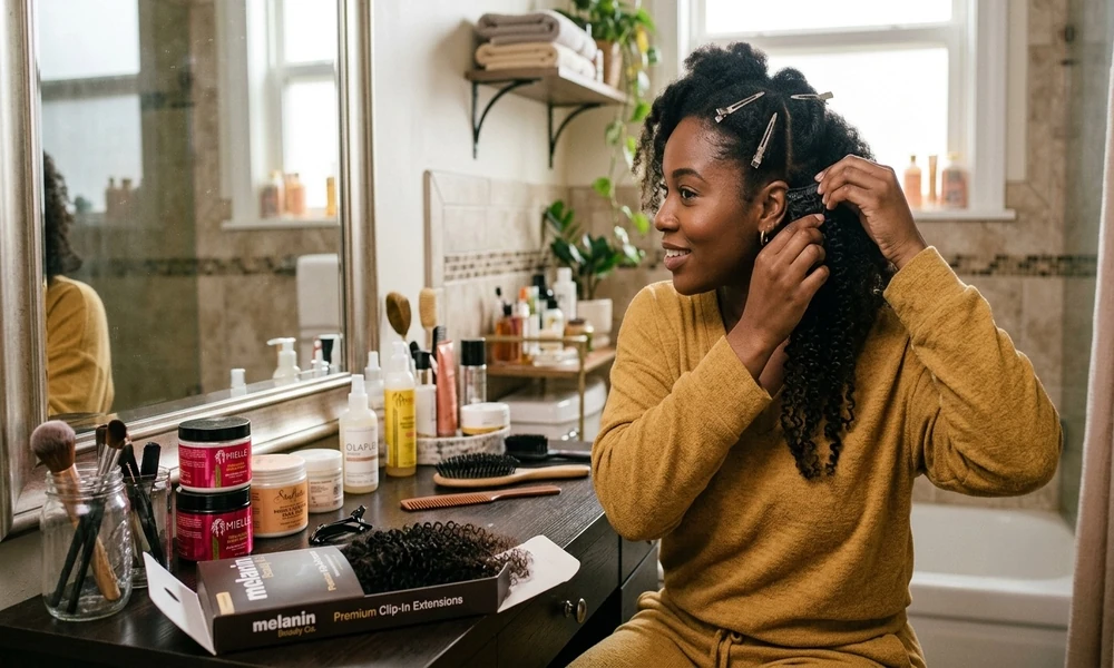 Why Clip-In Hair Extensions for Black Women Fit the Growth of At-Home Beauty